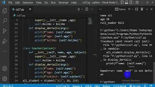 Inheritance in python object oriented programming #27 Net Worth