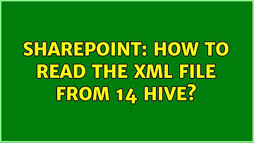 Sharepoint: How to read the xml file from 14 hive? (2 Solutions!!)