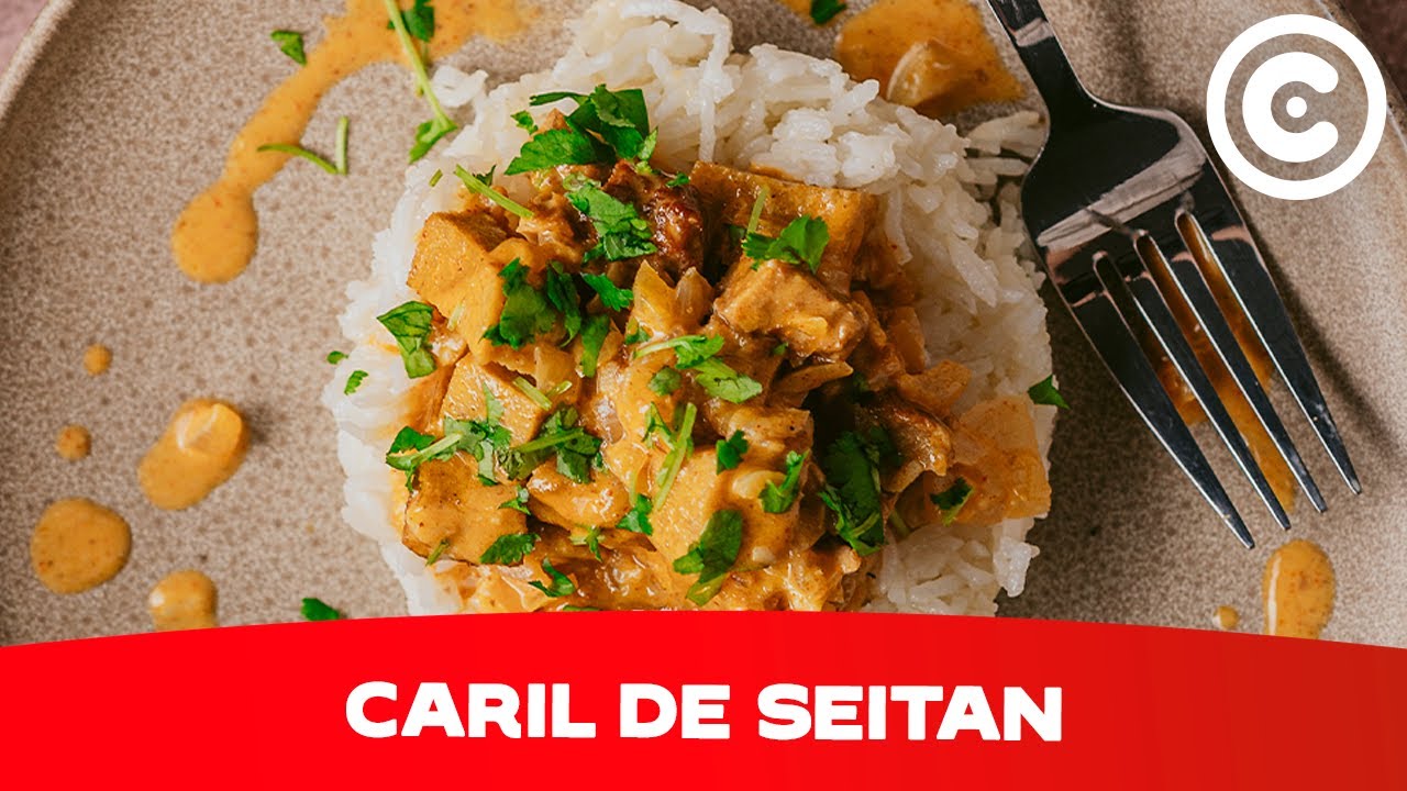 Caril Seitan: Rápido e Fácil