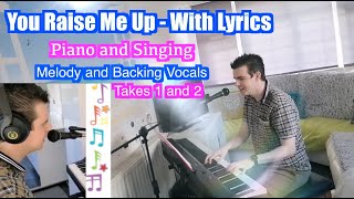 You Raise Me Up - With Lyrics - Piano And Singing