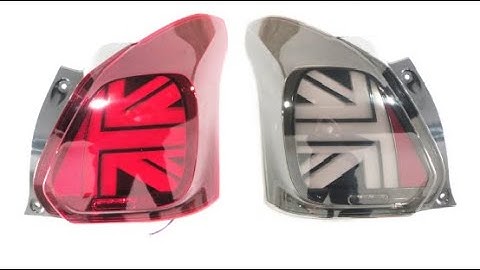 Suzuki Swift_Union Jack Style or Mini Cooper Style Tail Light