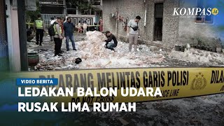 Balon Udara Berisi Petasan Meledak di Magelang