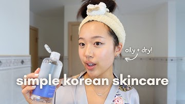 MY SIMPLE KOREAN SKINCARE ROUTINE | for combination skin