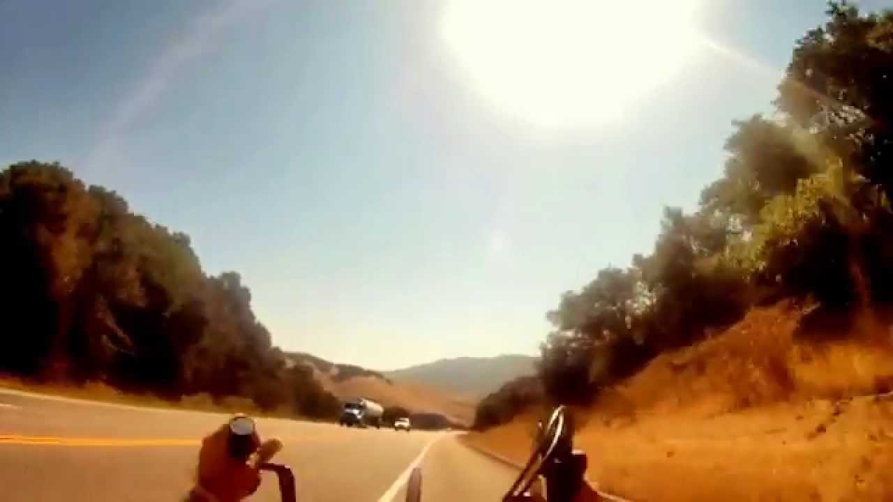 San Francisco-Los Angeles aboard a handbike - YouTube