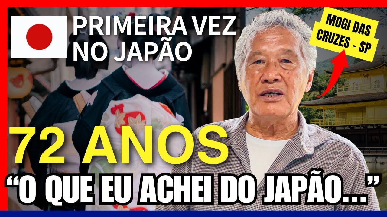 72 ANOS PRIMEIRA VEZ NO JAPÃO