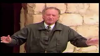 Buckner Fanning at the Garden Tomb in Jerusalem