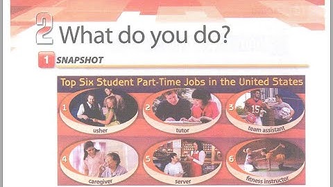 CD1 Unit2 - What Do You Do - Student Book Interchange 4 Edition With Jack C. Richards