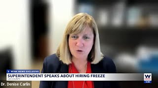 Lee County superintendent speaks on hiring freeze