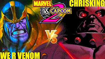 MvC2 Mvci Umvc3 WE R VENOM vs CHRISKING pt 2