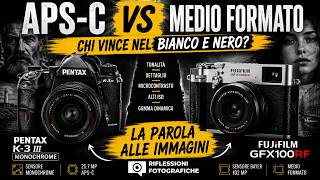 Fuji GFX100 II vs. Pentax K-3 Mark III Monochrome