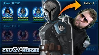 Oh My.... What Terror Has CG Unleashed!? Bo-Katan Wrecking in Grand Arena Defense