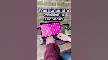 Build a website in seconds