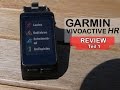 Garmin Vivoactive HR im Test #1: Einstellmöglichkeiten & Menü (deutsch)