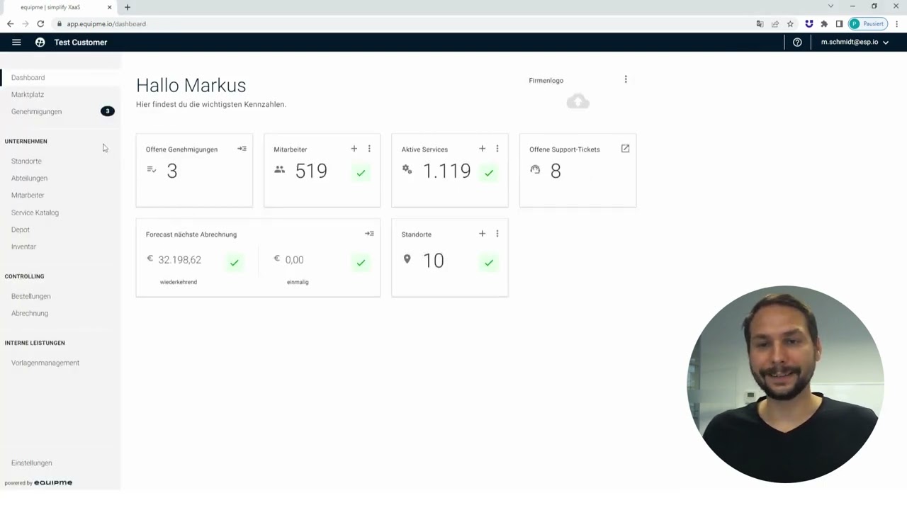 ITscope integration for equipme