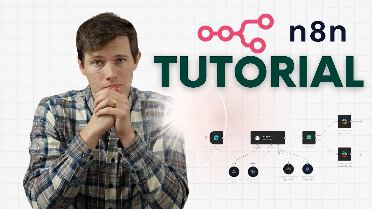 Tutorial do n8n - Como Criar Seu Primeiro Agente de IA em 23 minutos ...