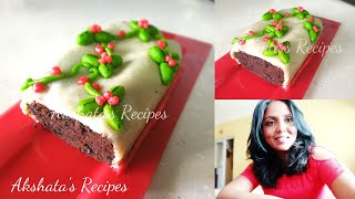 Marzipan covered Cake|Christmas series 2021|Akshata's Recipes|Marzipan & cake  recipe from scratch.