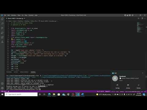 My WACC Calculator - Tutorial (2022)