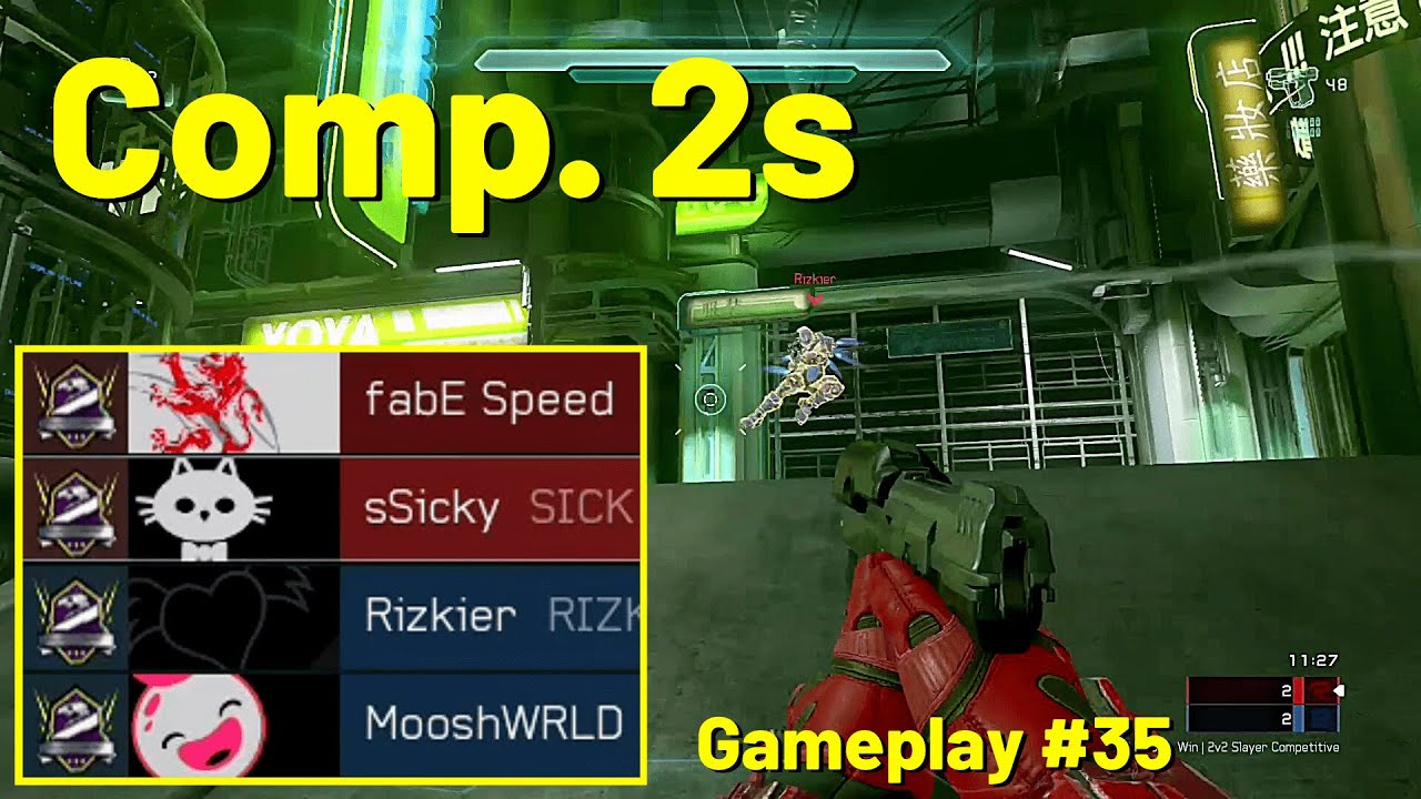 Halo 5 // 2v2 vs. Rizkier & MooshWRLD (Champ 1 FFA)