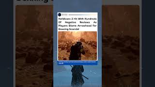 Helldivers 2 Review Bombed After Fan Doxxed And Fired #helldivers2 #helldivers