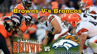 browns  vs Broncos || cleaveland browns | Broncos | Baker Mayfield | Browns game | Broncos game |