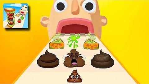 Sandwich Runner - Gameplay Walkthrough - All Levels (IOS, Android)