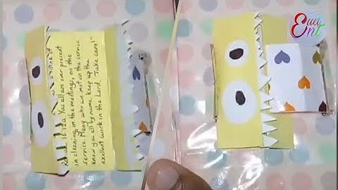 How to make a: Pull Tab double Door card or a Pop - Up Comment Card