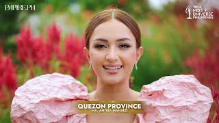 QUEZON PROVINCE - Ma. Ahtisa Manalo | INTRODUCTION VIDEO | Miss Universe Philippines 2024