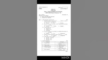 T.Y.B COM : Coat Work & Accounting - 3 // Sem 6 // SPPU Exam #commerce