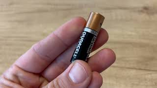 Duracell plus power AA battery - Review