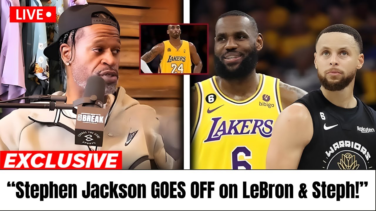 "Stephen Jackson FIRES BACK at LeBron and Steph — Says ‘Kobe Had a Different Mentality!’"