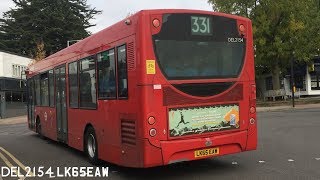 *Revving Beast* 331 Bus Route (DEL2154 LK65EAW) ADL Enviro 200 Metroline