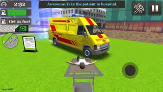 Ambulance Driver Simulator Game - Emergency Rescue Truck  - Best Android Gameplay screenshot 2