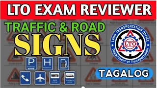 LTO TRAFFIC AND ROAD SIGNS EXAM REVIEWER 2023 | DRIVER