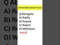 synonyms asked in any competitive exams #ssc #shortsviral #mts