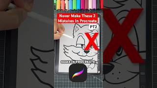 Never Do THIS In Procreate! 😡 (Beginner Tips) #art #drawing #procreate