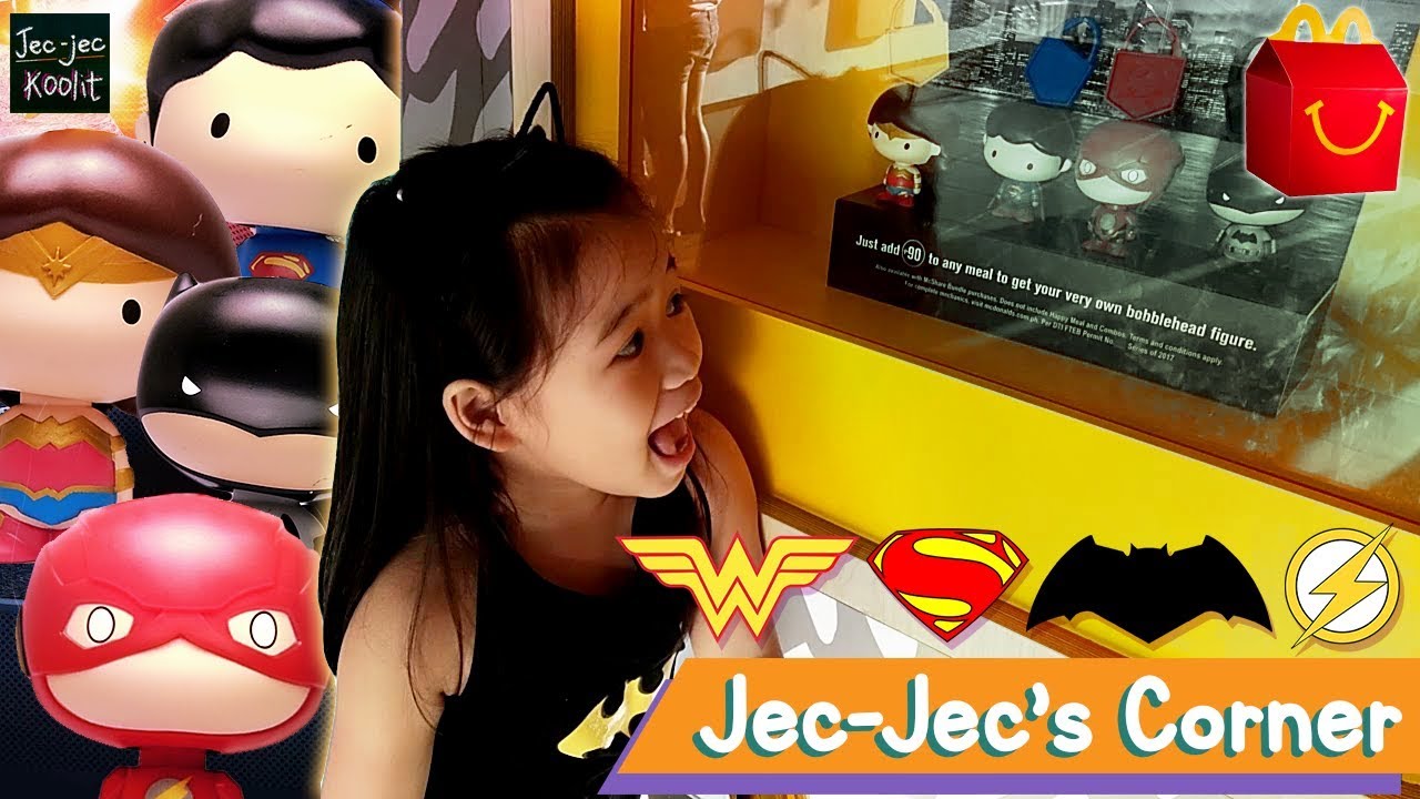 Justice League McDonald's Bobblehead Toys 2017 Jecjec's Corner