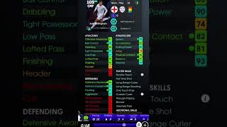 Jude Bellingham player progression player training 📈💥 efootball #football #shorts #playertraining