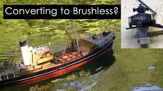 Brushless motors and Scale RC Boats