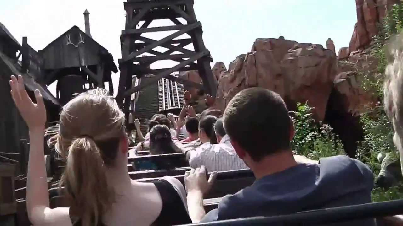 Big Thunder Mountain at Disneyland Paris 2013