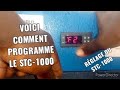 Programmation thermostat stc1000 rglage stc1000