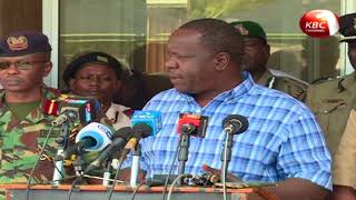 Fred Matiangi assures Kenyans of adequate security ahead repeat president election