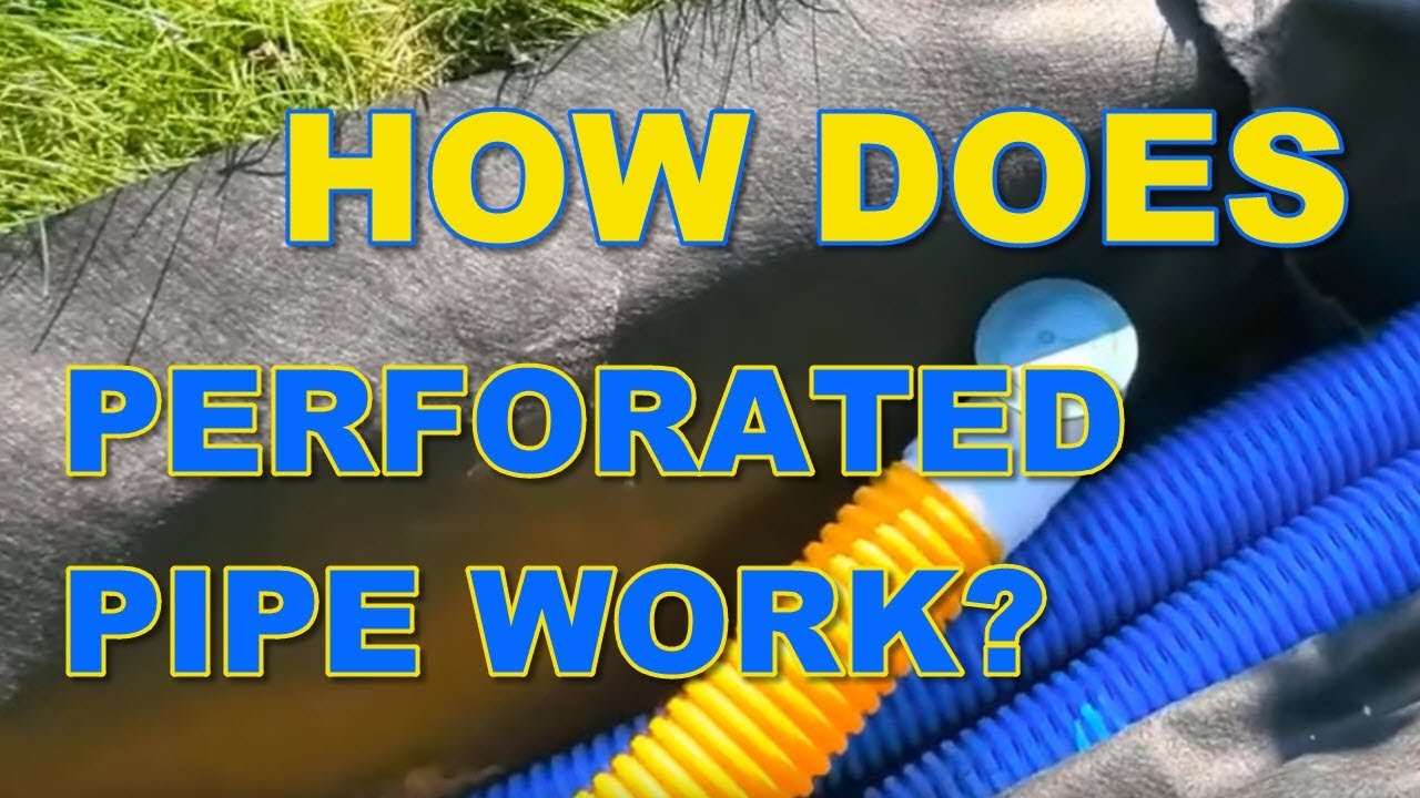 How Do Perforated Land Drains Work?