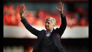 Arsene Wenger Says Goodbye To Arsenal Lap Of Appreciation