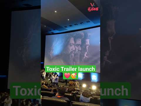 Toxic Trailer launch | Yash | #toxic