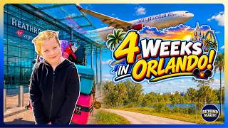 London to Orlando Travel Day Our Adventure Begins