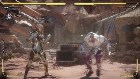 Mk11 Cassie Cage Basic & Advanced Combos