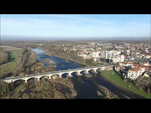 MONTROND-LES-BAINS (42): bords de Loire - DRONE DJI PHANTOM 3 PRO