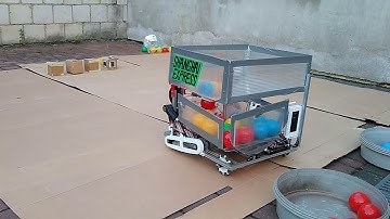 WorldSkills Poland 2021 - Mobile robotics - "Shanghai Express" robot demo