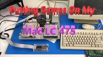 Using a Floppy EMU to Put Games on my Mac LC 475
