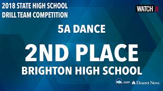 5A Dance Top 5 UHSAA Drill Team 2018